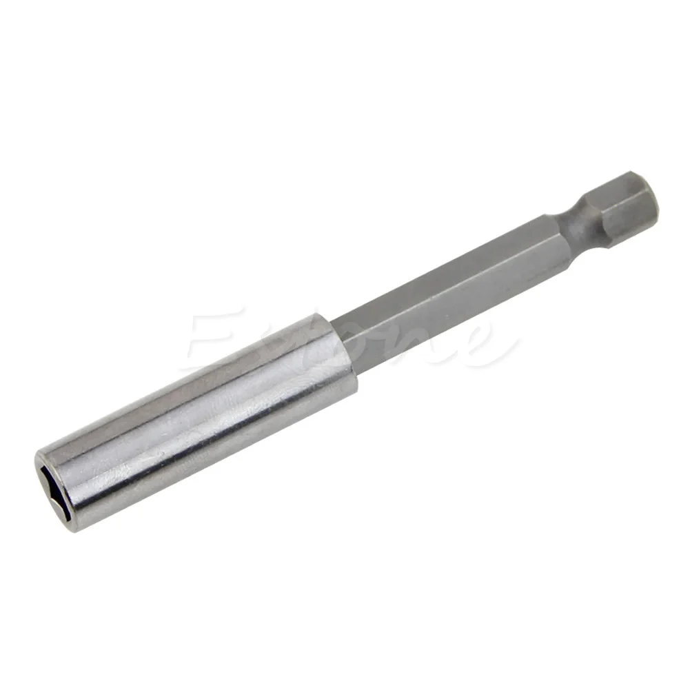 

Hot 75mm 1/4 Hex Quick Release Magnetic Screwdriver Extension Bit Holder