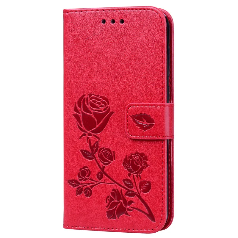 Высококачественный кожаный чехол бумажник для Xiaomi Redmi Note 6 Pro 1 Lite 2 Prime 5 Plus чехлы 4A S2 Y2 GO с цветочным