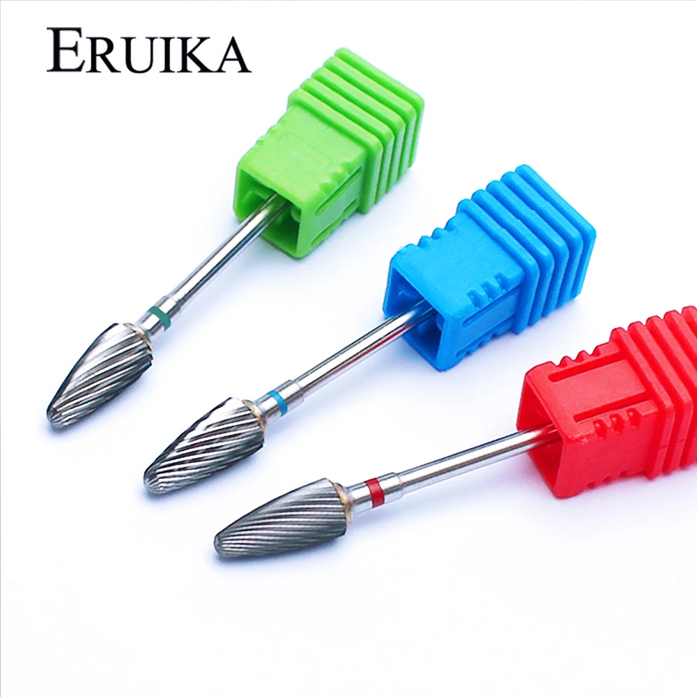 

Carbide Tungsten Nail Drill Bits Rotate Burr Milling Nail Cutter Professional Remove Dead Skin Manicure Machines Accessories