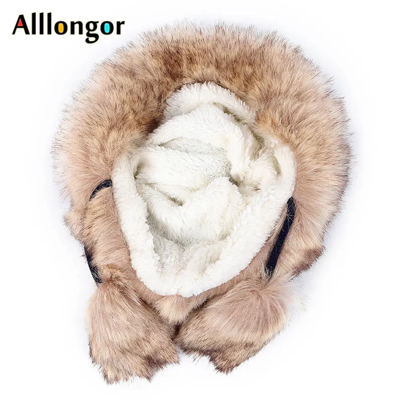 Зимняя теплая женская шапка 2020 принцессы вязаная с помпоном из искусственного