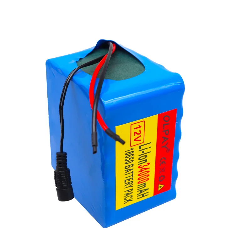 Дешево 12V 34Ah 3S12P 12,6 V литиевая Батарея пакет для инвертор ксеноновая лампа Солнечный уличный светильник экскурсионный электромобиль и т. д. + зарядно...
