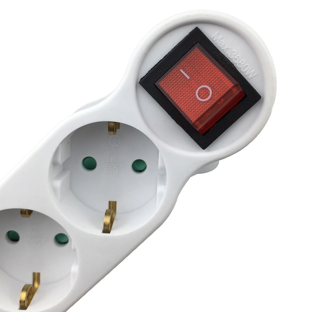 Легкий Электронный блок питания с 3 отверстиями и вилкой европейского