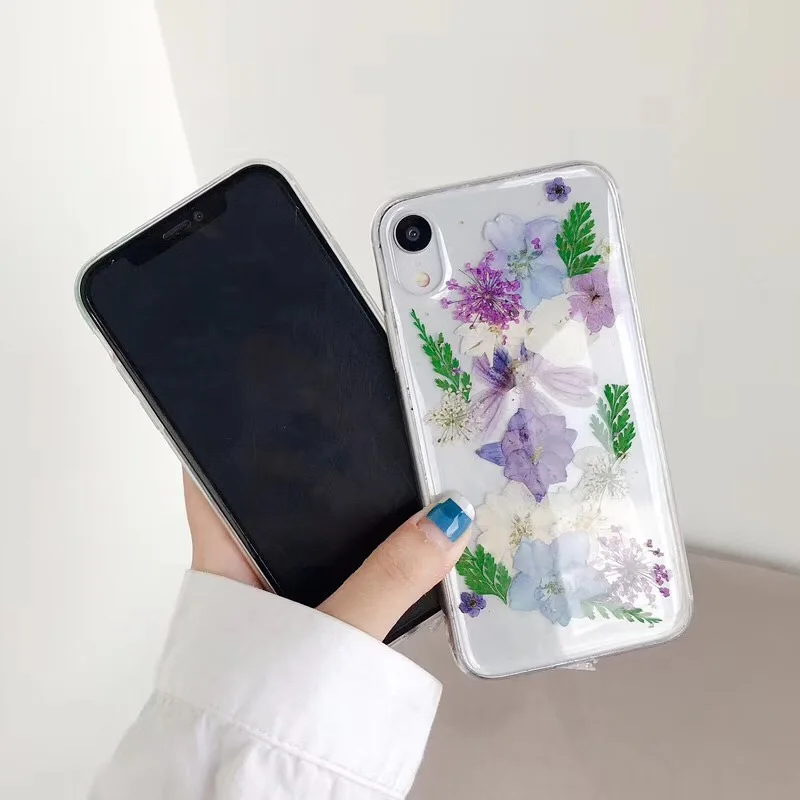 Чехол Tfshining для iPhone 11 Pro Max X XR XS 8 6 6s 7 Plus чехол ручной работы из ТПУ с прозрачными