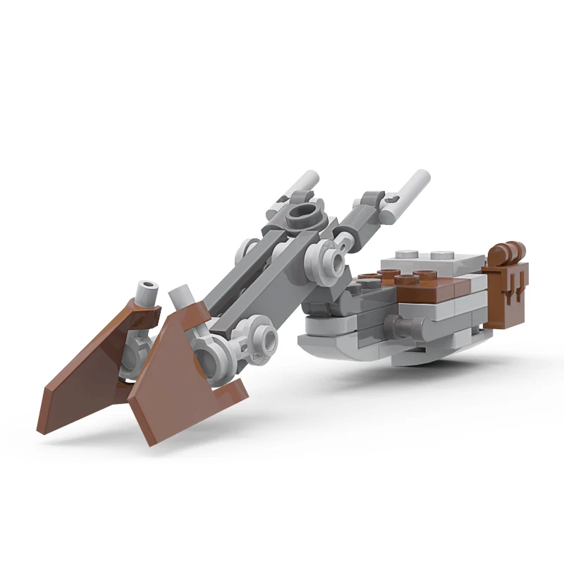 MOC Mini Speeder Bike For Star of Space Wars Mandalor Building Blocks Kit DIY Idea Vehicle Car Bricks Toy For Children Boys Gift