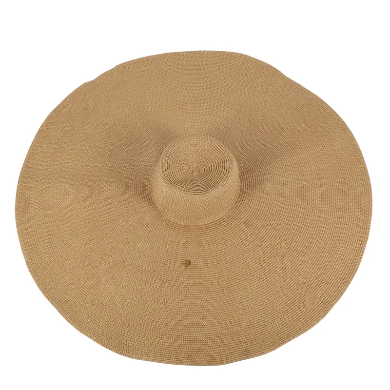 

Summer Super Large Sun Hat Fashion Beach Caps Adjustable Foldable Straw Cap Cover Anti-Uv Sun Protection Hats Straw Hat Beach Va