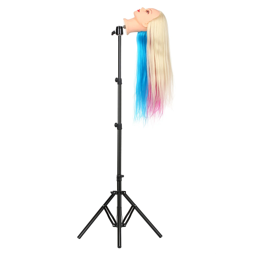Tripod wig head Cosmetology Wig Stand With Travel Bag tools Training Doll Head Mannequin Manikin mannequin |