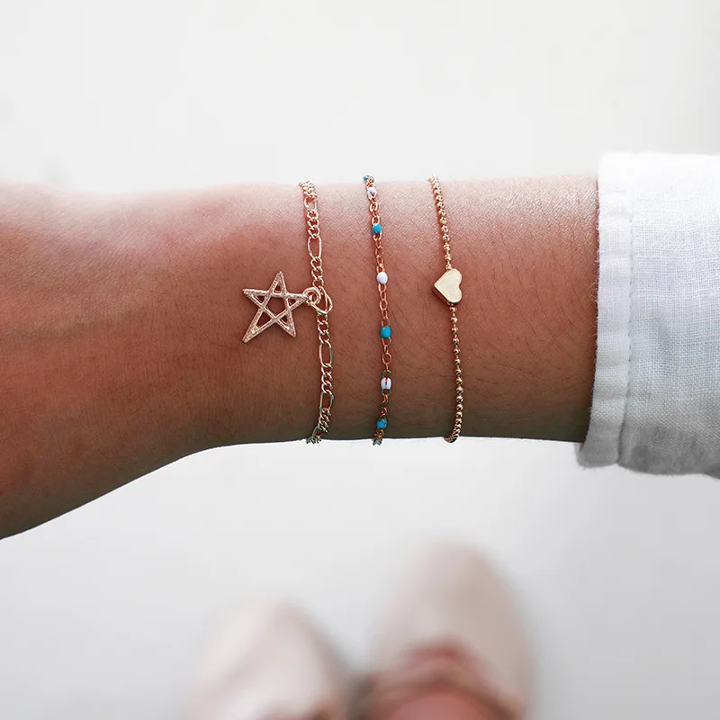 

Men's Thread Bracelet Ladies Luxury Man Bracelet for Mem Simple Beads for Bracelets Woman Fashion 2021 Bracelets With the Letter