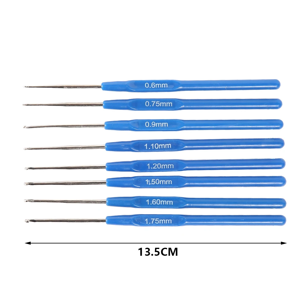 

58pcs Crochet Hooks Set Soft Handles Knitting Needles Kit Knitting Craft Case Crochet Agulha Set Weaving Tools Sewing Tool