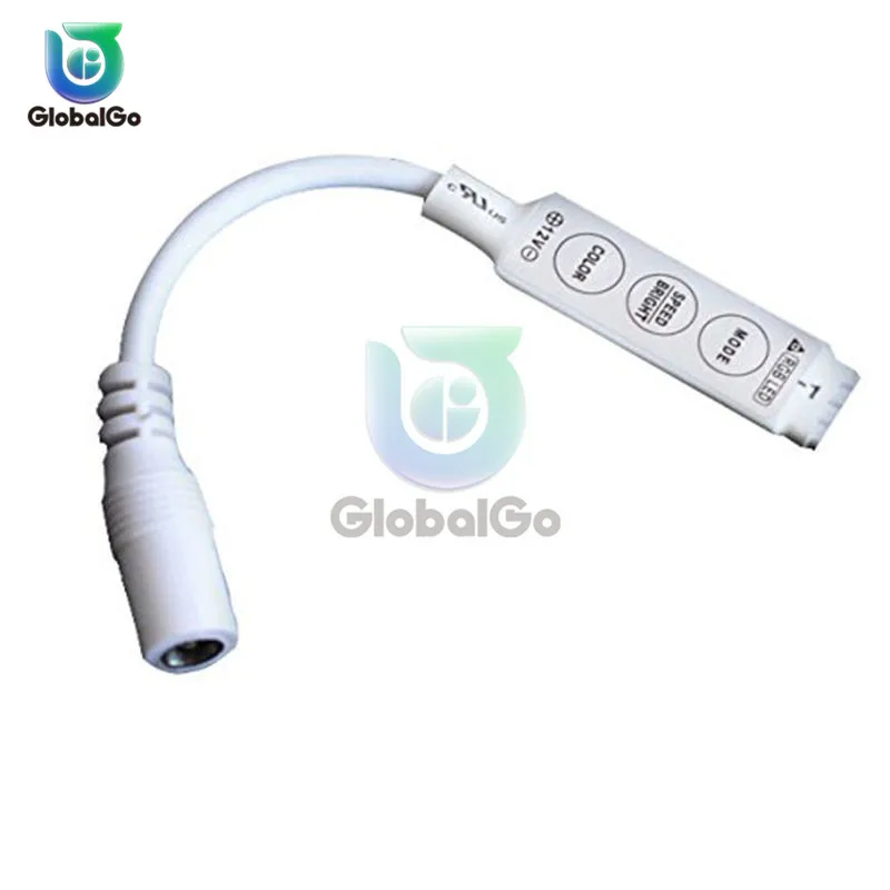 Пульт дистанционного управления мини RGB контроллер DC12V музыкальный светильник