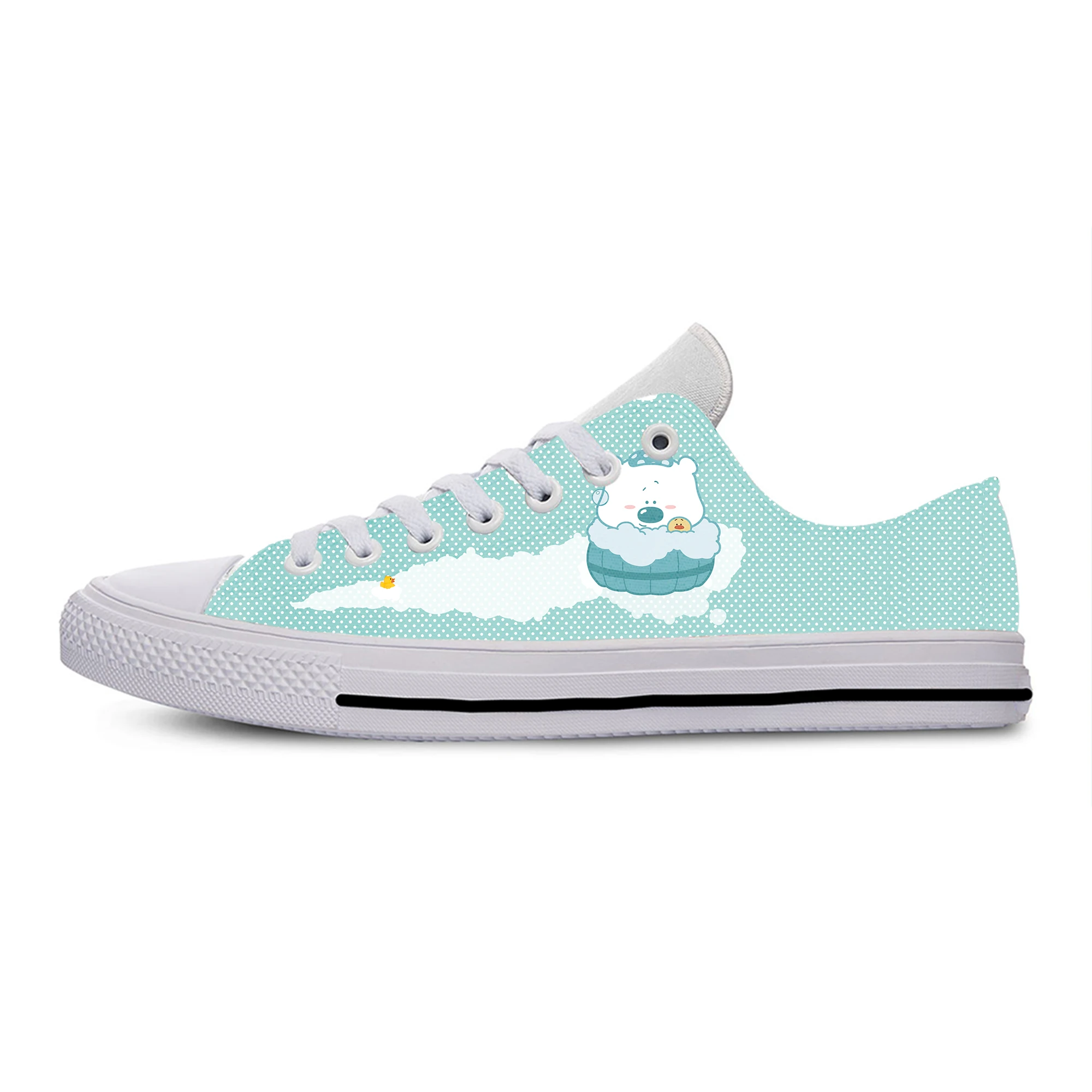 

Bear 2021 DIY Custom Any Picture You Want Fashion Funny Classic Casual Cloth Shoes Lightweight Breathable Men Women Sneakers