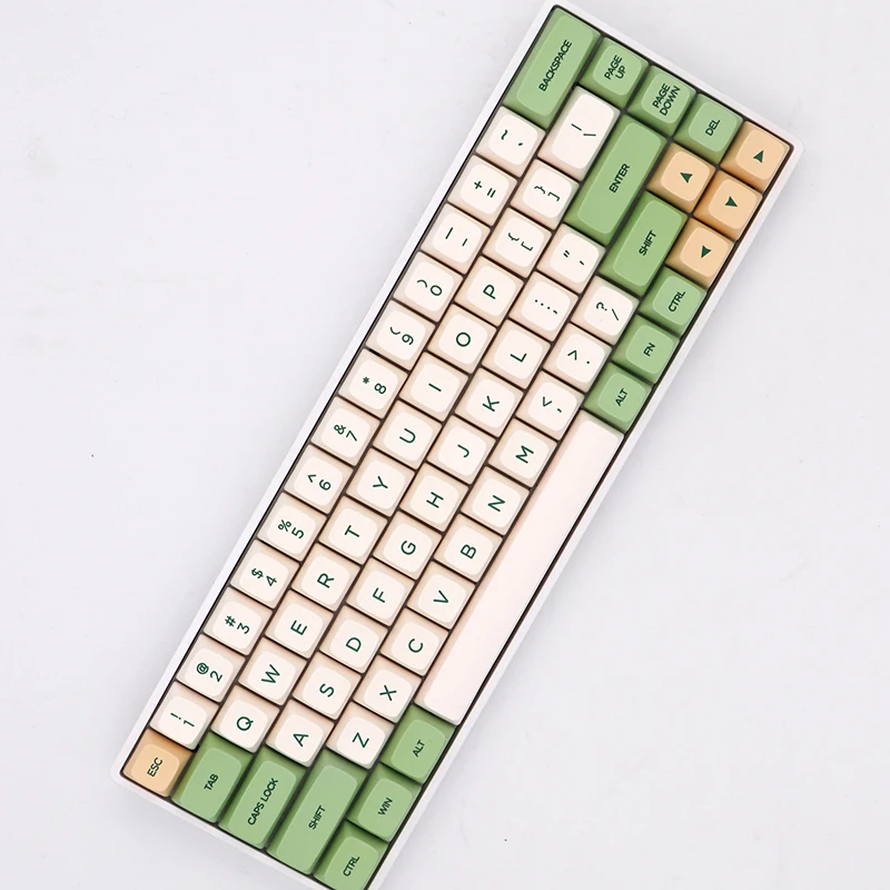 Keypro Ретро Ethermal Dye сублимационные шрифты PBT keycap для проводной USB механической