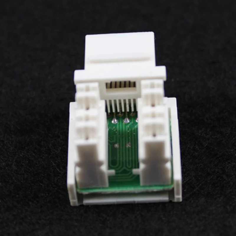 10 шт. Cat5E 8P8C RJ45 LAN сеть Ethernet пробойник Keystone гнездо Jack для 568A 568B(258A) Схемы проводки
