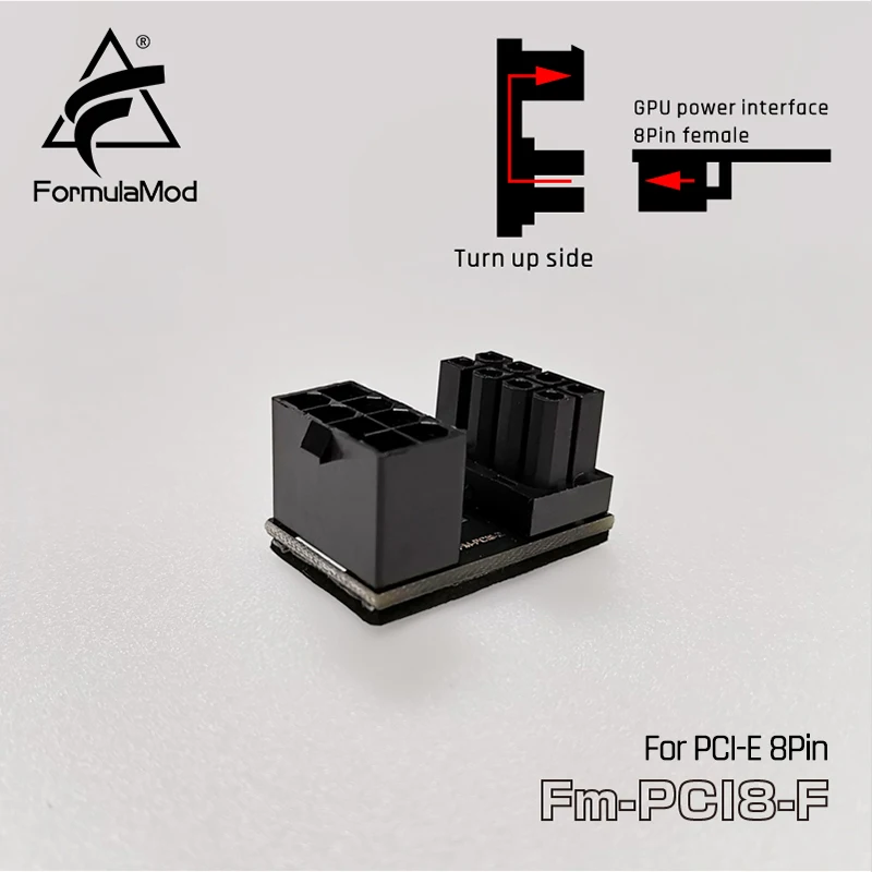 PCI 8pin - up side FormulaMod Fm-PCI/ATX/USB, преобразователь направления интерфейса, для интерфейса питания GPU/материнской платы ATX24pin USB3.0 - Цвет лезвия: PCI 8pin - up side
