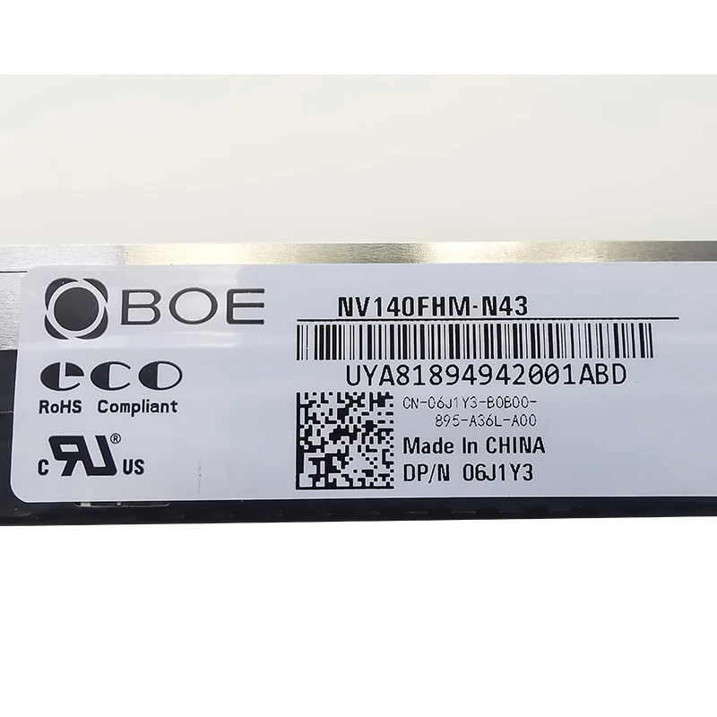 14 0 &quotFHD 1920X1080 30pin сменный экран IPS NV140FHM-N43 NV140FHM N43 B140HAN02.1 для матрицы ЖК-экрана Boe