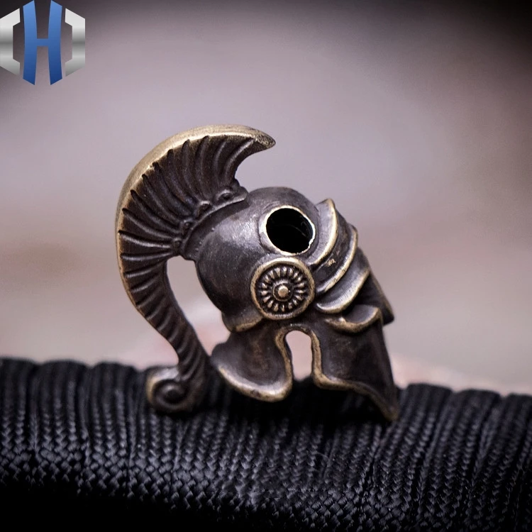 Оригинальный Спартанский шлем римского воина ручной нож ключ подвеска Открытый