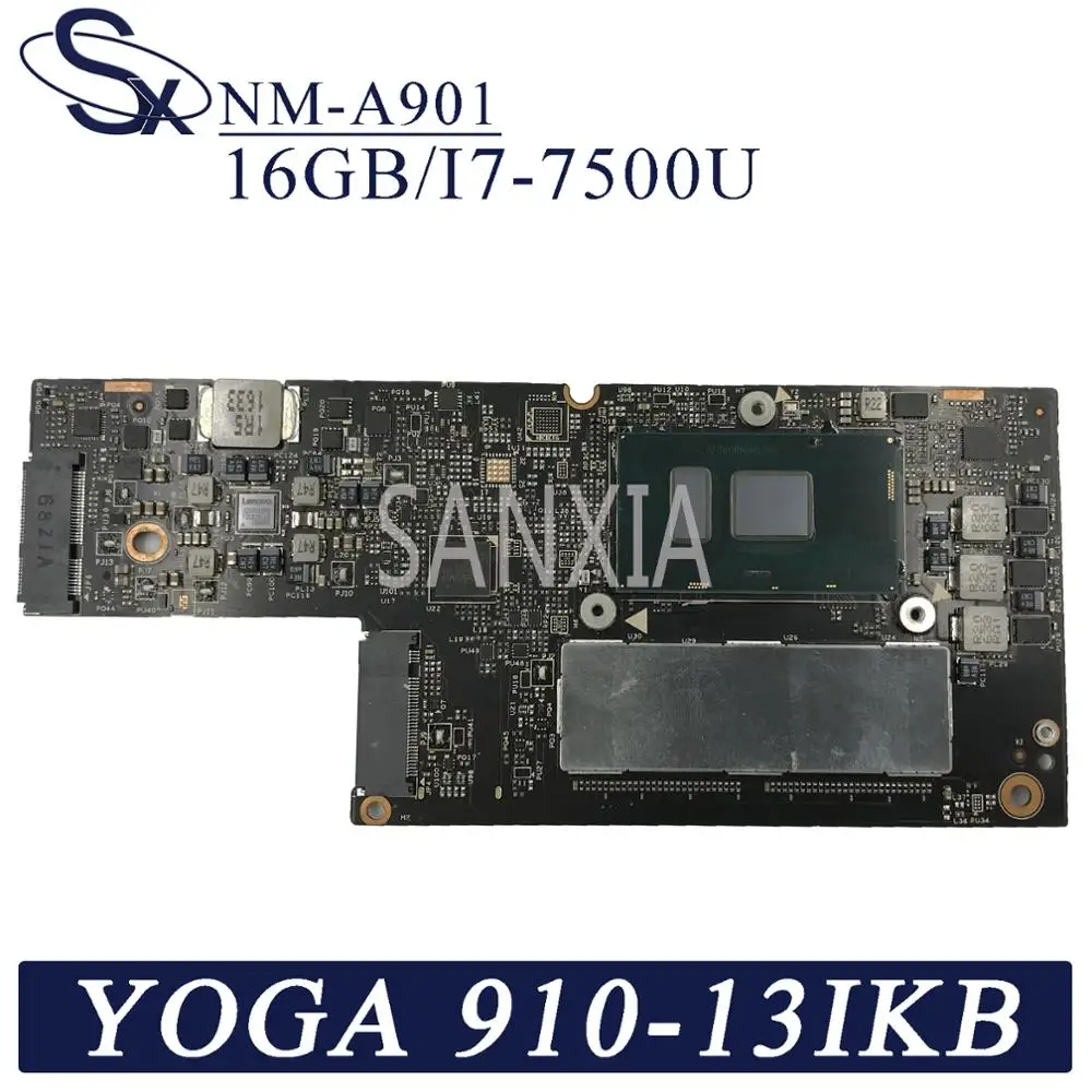 

Материнская плата KEFU для ноутбука Lenovo YOGA 5 Pro 910-13IKB, оригинальная материнская плата 16 Гб ОЗУ