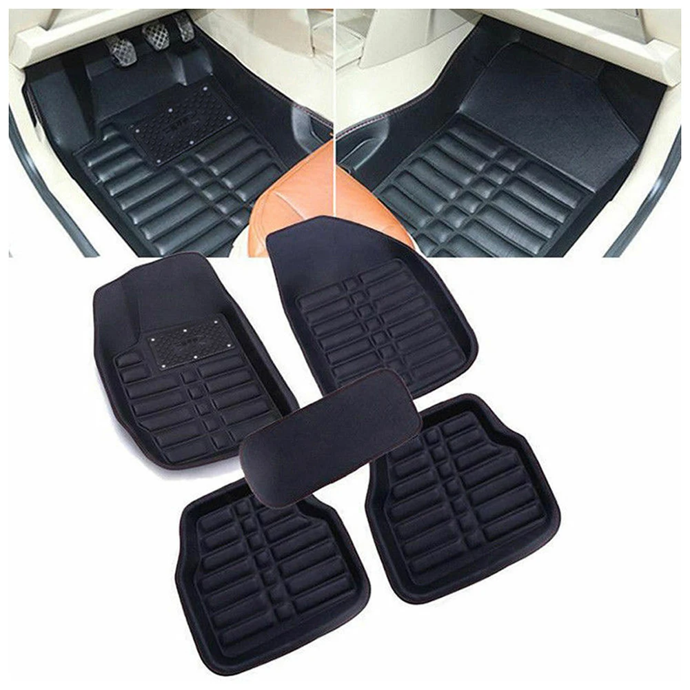 5 шт./компл. Кожаная подушка для пятиместного сиденья передняя и задняя