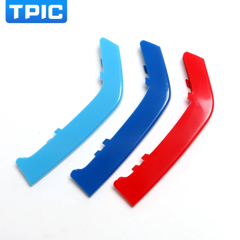 TPIC ABS наклейки для автомобиля 3D M Стайлинг Передние решетки Чехлы отделка