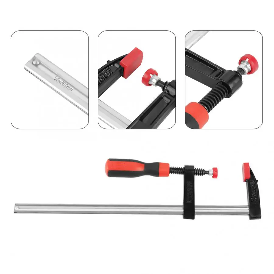 4 шт. сверхпрочные F зажимы для деревообработки ручной инструмент клея и