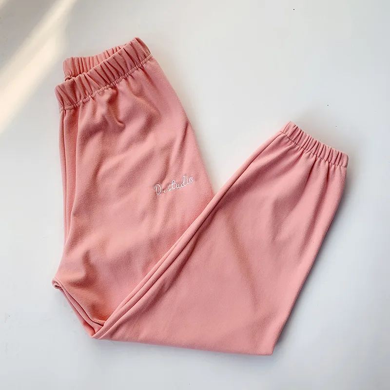 Женские бархатные штаны-шаровары Sanderala свободные эластичные штаны с поясом