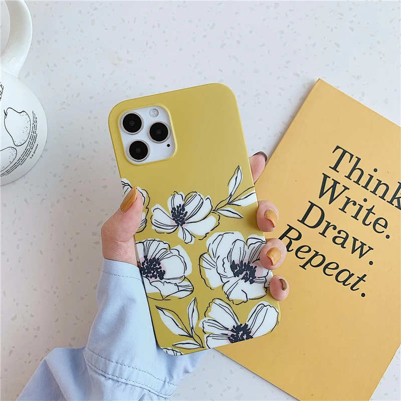 

Art flower soft shell for iPhone12 Apple iPhone 11 Pro Max mobile phone case XS Max/XR