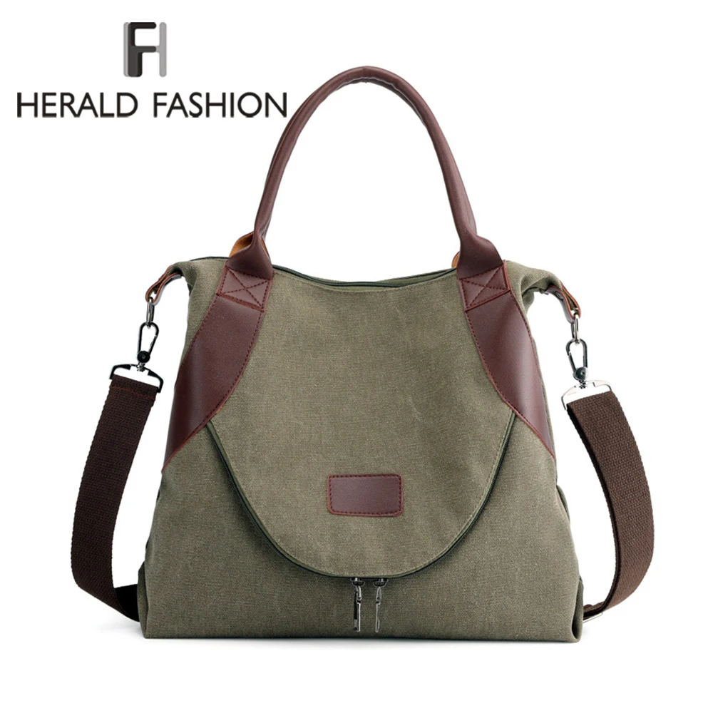 

Famous Brand Canvas Tote Bag Women Handbags Female Designer Large Capacity Leisure Shoulder Bags Big Travel Messenger Bags