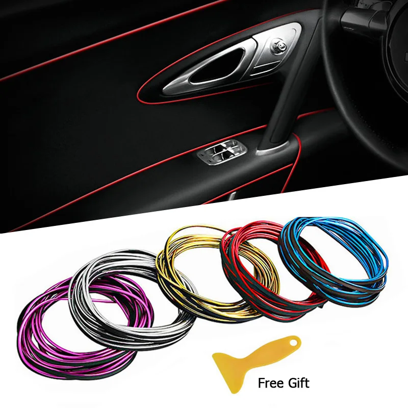 5 м/лот обшивки салона автомобиля автомобильные аксессуары украшения для