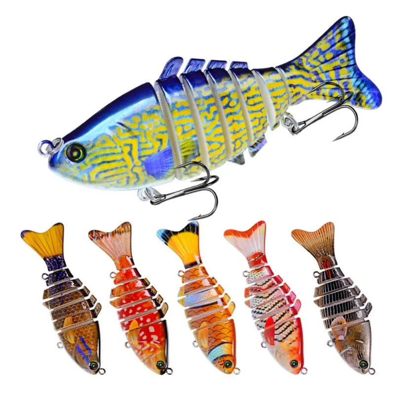 

Painted Lure Bait Plastic Hard Bait Fishing Lures Artificial Bait Treble Hooks Top Water Ray Carp Fishing Tackle 2021