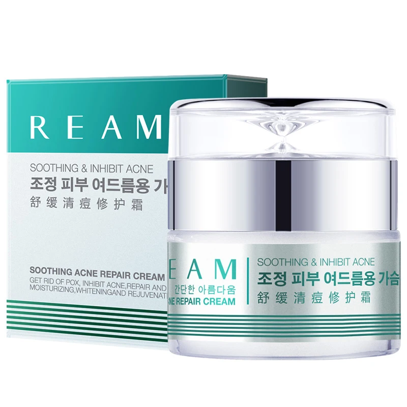 WXE Успокаивающий Крем для восстановления акне Удаление меланина лечение крем