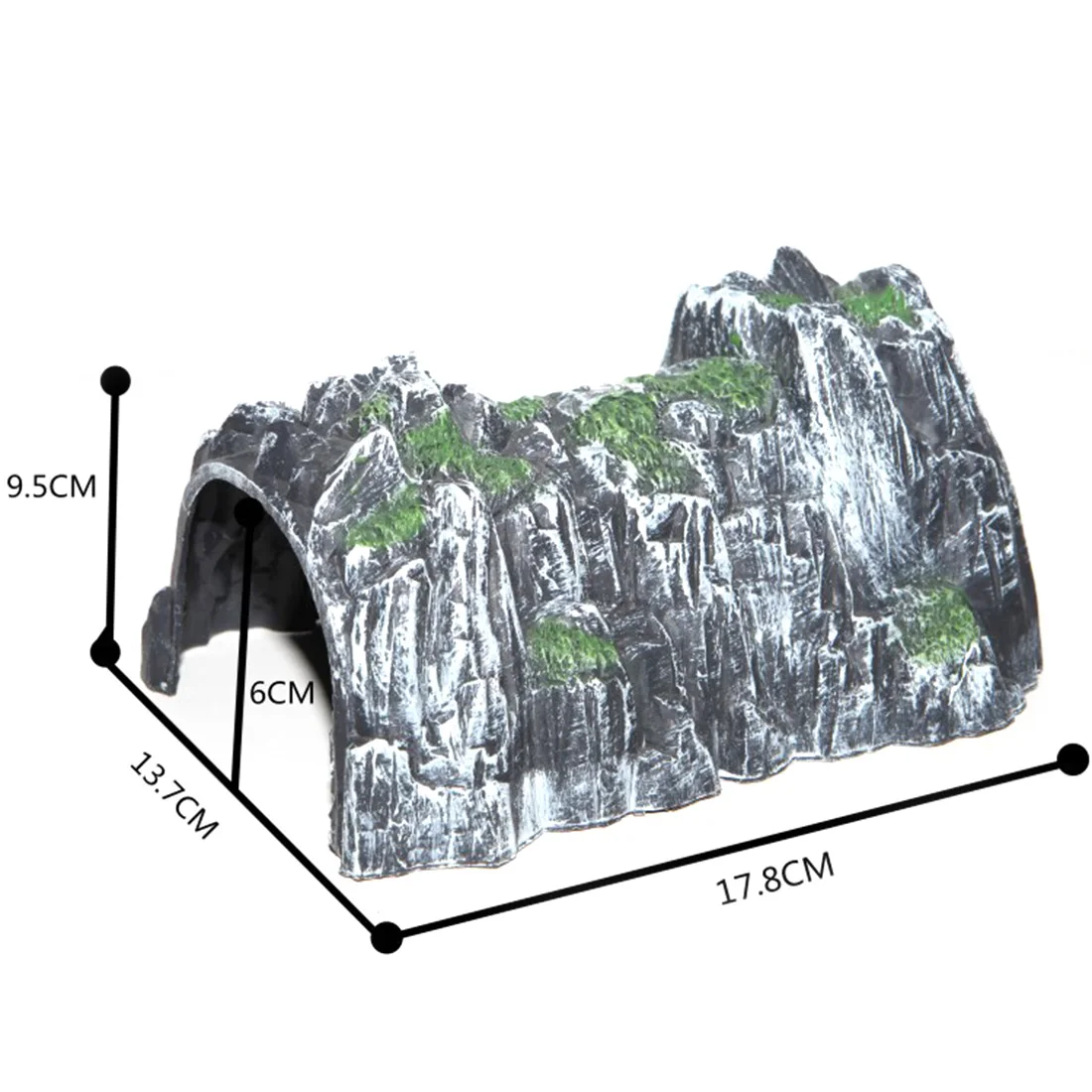 

5pcs 1:150-1:200 N Scale 17.8cm Cave Tunnel Model for DIY Architectural Sand Table