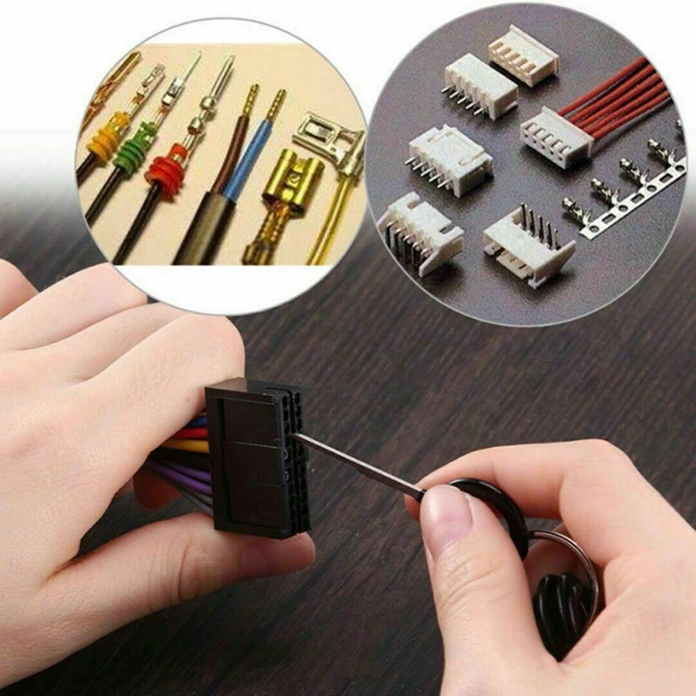 

Connector Pin Wire Terminal Removal Tools For cars For motorcycles For other electronic devices 39PCS set