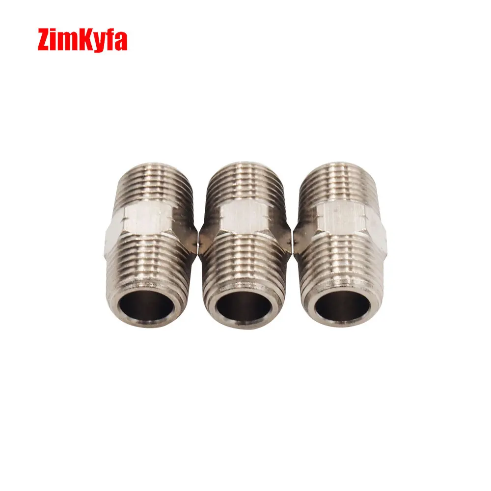 Пейнтбольный фитинг 3 шт. шланг шестигранный для сосков двойные резьба 1/8 &quotNPT |