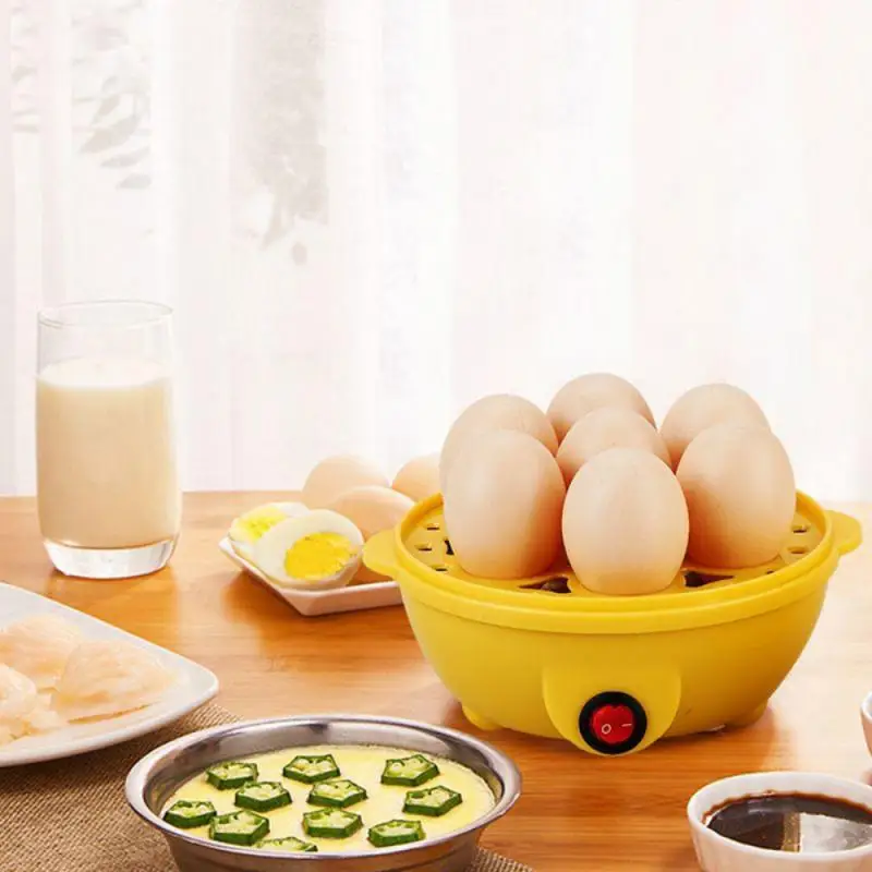 

7 Cells Egg Steamer Stainless Steel Heating Plate Egg Cooker Kitchen Tools Cookware Bakeware Steam Eggs Plate Tray Kitchen Tools