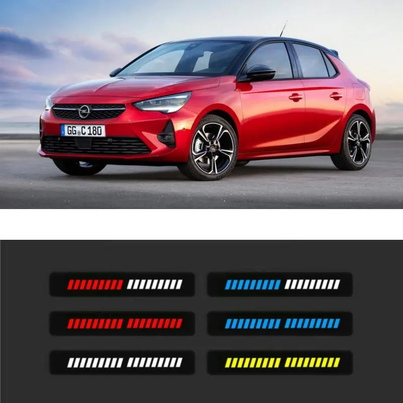 

2 шт. DRL Передняя решетка автомобиля декоративная лампа для Opel astra k corsa c d e meriva b movano Карл Combo zafira a b tourer c p12