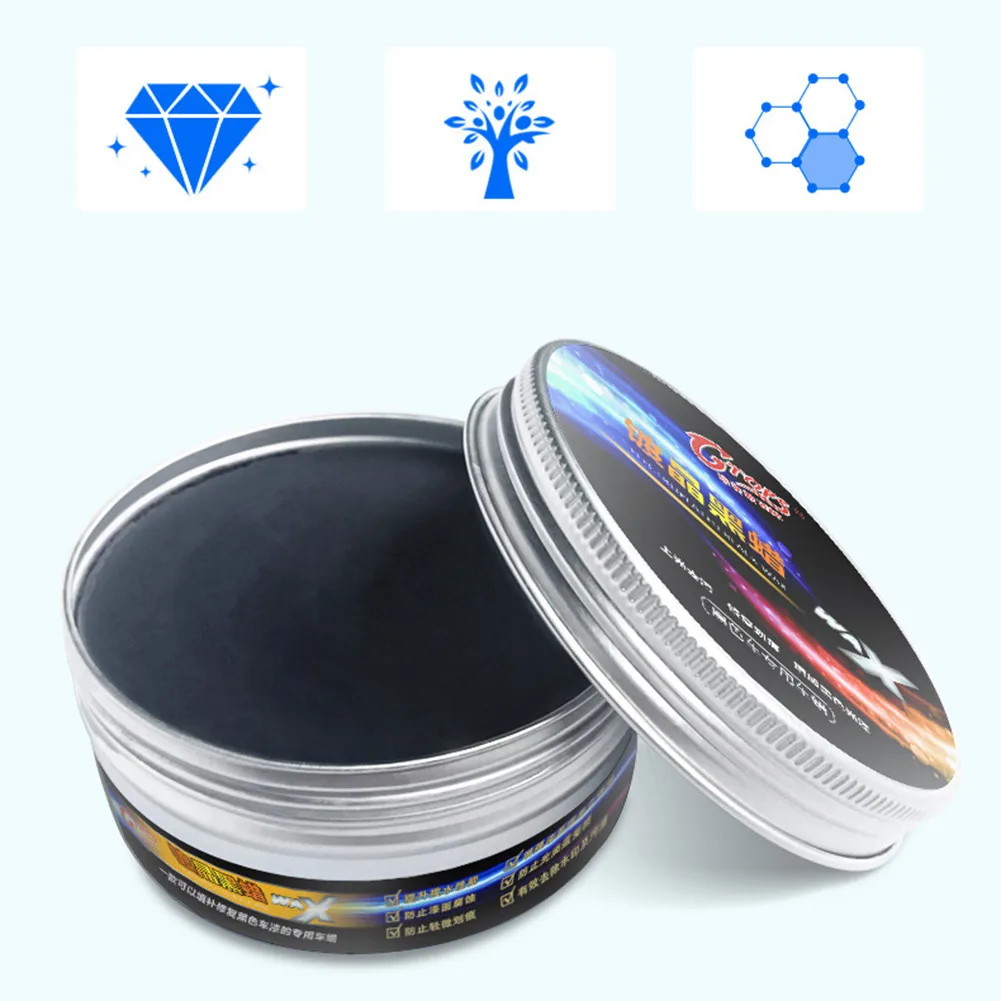 

Black Car Wax Paint Care Scratch Repair Wax Car Styling Car Wax Polish Scratch Remover Car Maintenance Wax Paint Surface Coating