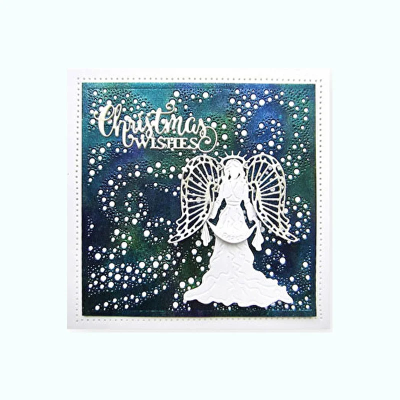 2020 Новый Девушка ангел металлические режущие штампы трафареты шаблон для