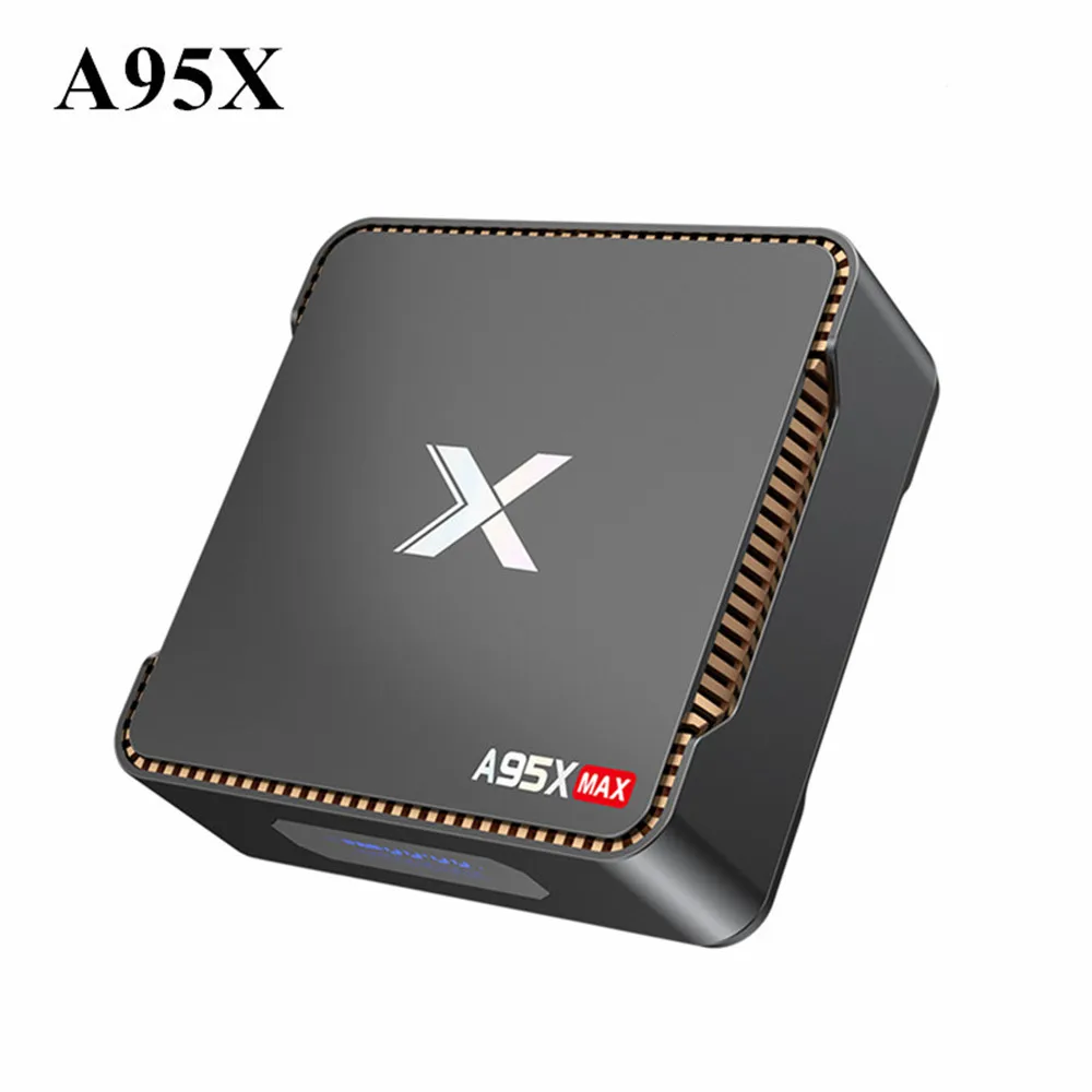A95X MAX Android 8.1 Smart TV Box Amlogic S905X2 QuadCore 4K Set Top 2.4G&amp5GHz Dual Wifi 1000M BT4.2 Media Player | Электроника