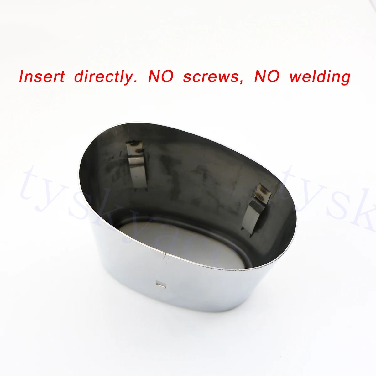 Fit For BMW 3 Series 320 2005-2017 Exhaust Tailpipe Muffler Rear Tail Pipe Tip Cover Part Stainless Steel Style | Автомобили и