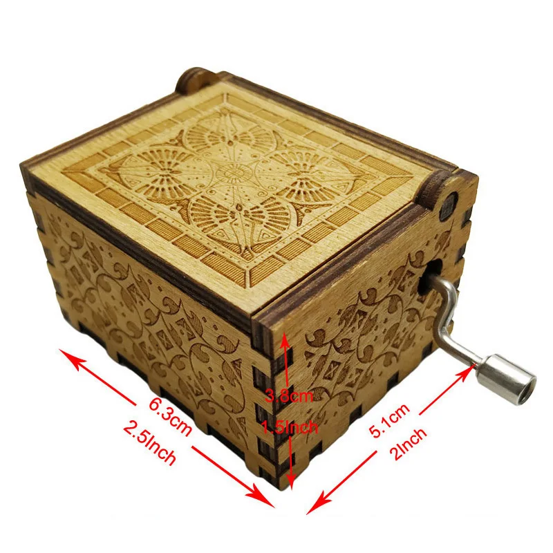 the promised neverland yakuso no music theme Isabella's Lullaby Hand Music Box for Birthday christmas new year gift | Дом и сад