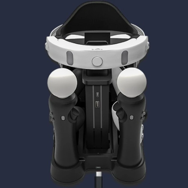 TYPE-C многофункциональное зарядное устройство с держателем для хранения PS5/PSVR |