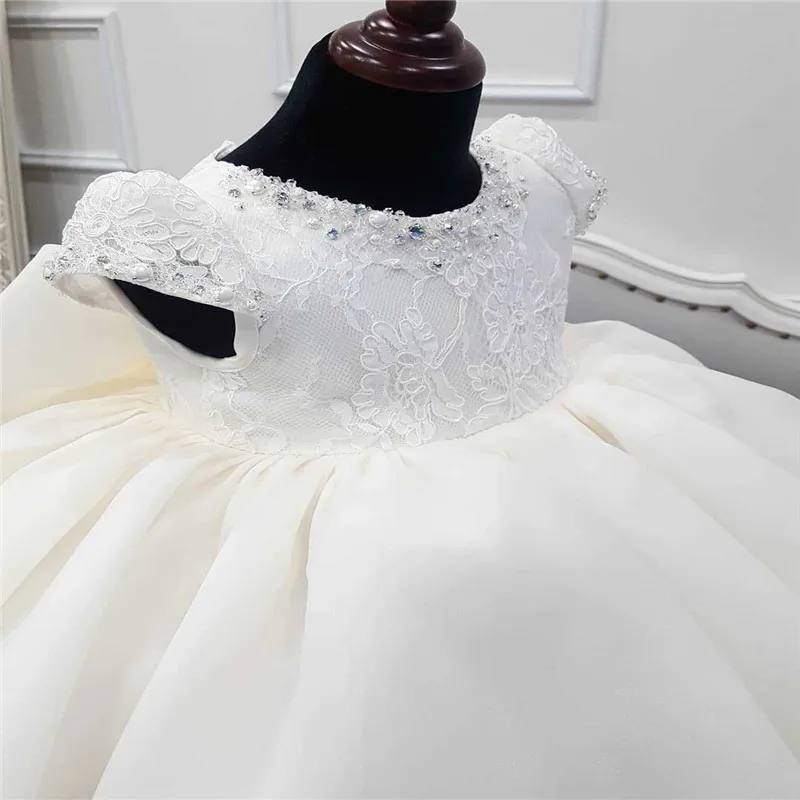 Платье для девочек на крестины бальное платье первого дня рождения свадьбу |