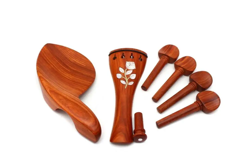 Аксессуары для подбородка с инкрустацией 4/4|Детали и аксессуары скрипок| |