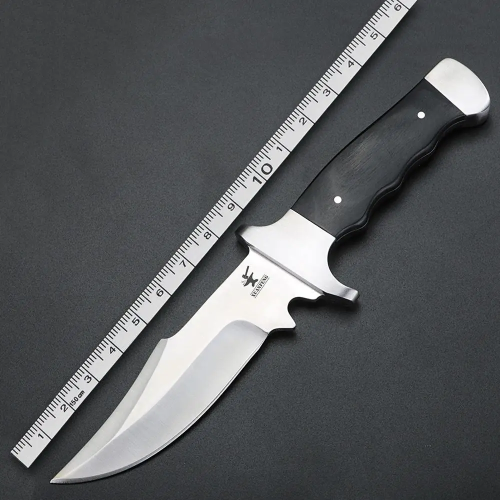 

Outdoor knife Self-defense knife Fixed edge hunting knife Field camping portable pocket straight knife