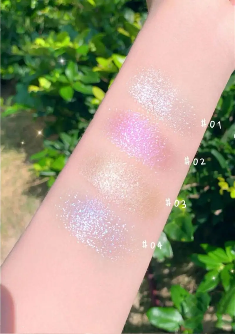 

CVZ Makeup Highlighter Powder Glitter Contouring All-in-one Pan Glitter Face Brighten Mashed Potatoes Shimmer