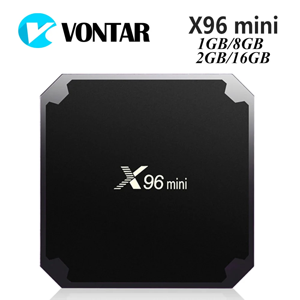 ТВ приставка VONTAR X96 mini на Android 7 1 2 + 16 ГБ 4 ядра ГГц|ТВ-приставки и медиаплееры| |