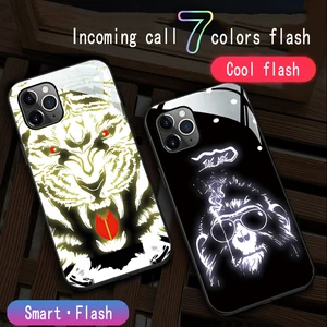 luminous mobile phone case for iphone 6 7 8 plus x xs anti drop case for iphone 11 12 por max 12mini case free global shipping