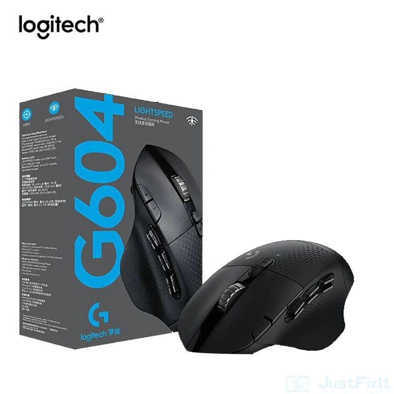 Беспроводная игровая мышь Logitech G604 Lightspeed 16000 DPI Hero 16K сенсор MP подходит для геймеров overwatch LOL CSGO