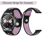 22 мм ремешок для часов Силиконовый ремешок для Huawei Honor Magic AMAZFIT 2 Samsung Gear S3 Pebble Time Ticwatch браслет