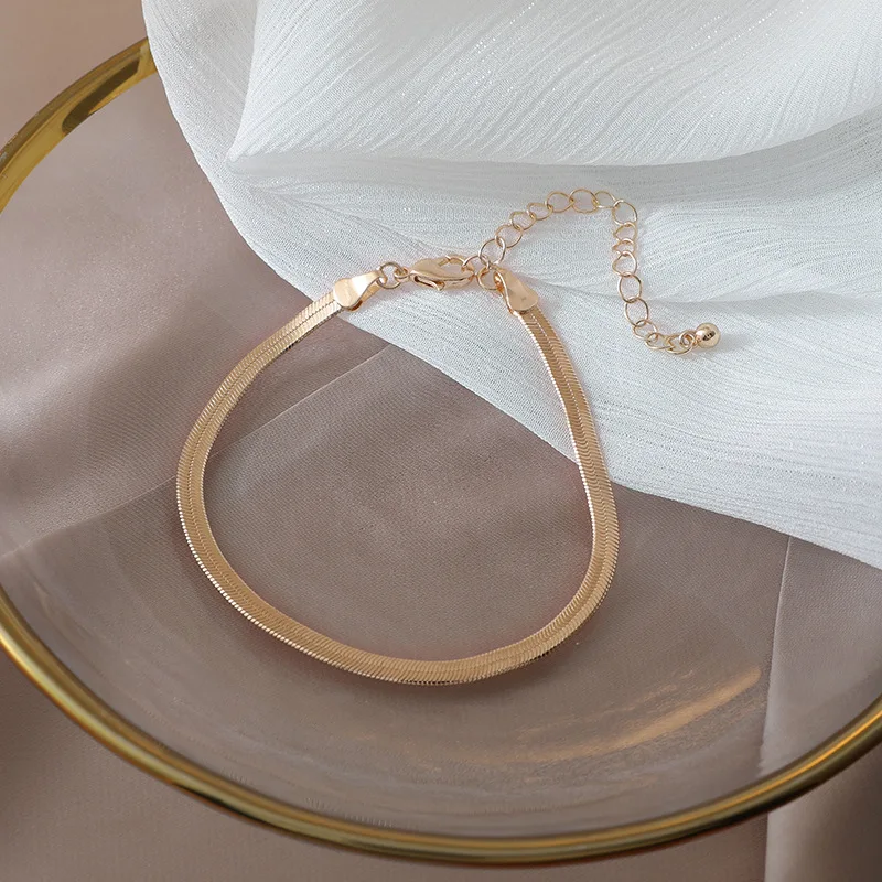 

Adjustable Bracelet Bangle for Women Captivate Bar Slider Brilliant Rose Gold Color Jewelry Bracelets for Women luxury