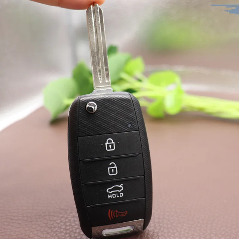 5pcs 3/4 Button Flip Folding Remote Key Case Fob Housing Shell For KIA K3 K2 K5 Cerato Forte Sorento Carens Replacement | Автомобили и